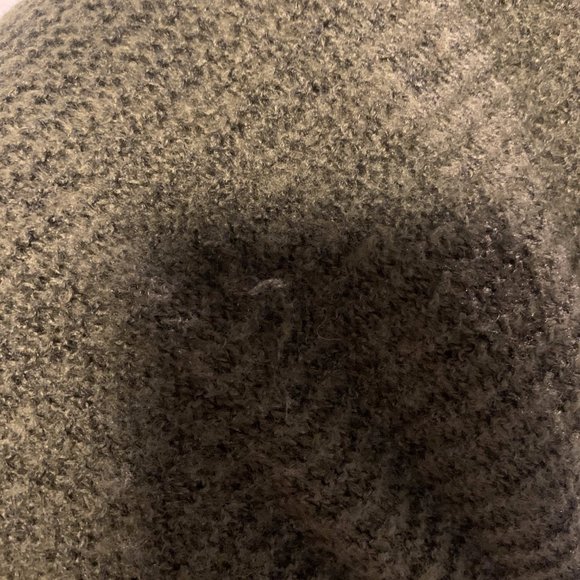 Asos Oversized Long Knit Scarf (Khaki) - Picture 4 of 4